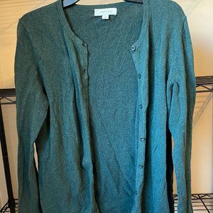 Merona Green Cardigan